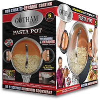 Gotham Steel™ Pasta Pot retail package